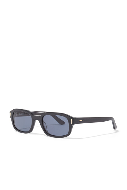 SUB005 Transparent Blue Lens Sunglasses